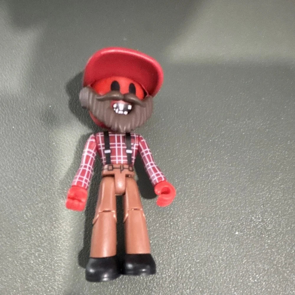 Roblox DevSeries Brookhaven's Most Wanted Heatwave Lumberjack Action Figure